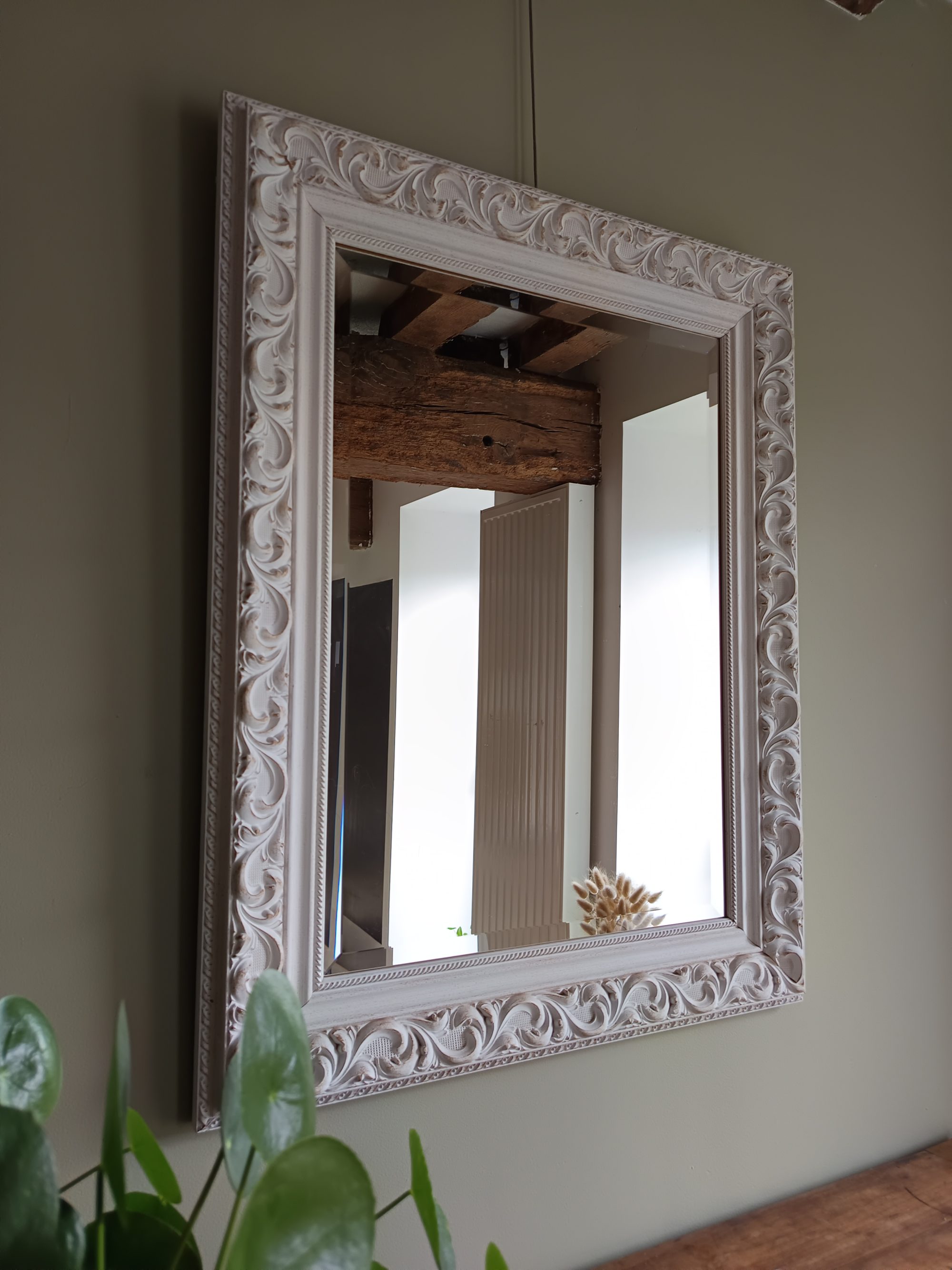 Grand miroir mural